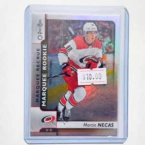 Martin Necas Marquee Rookies Rainbow 2017-18 Card #633 Carolina Hurricanes